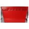 Flipside Corrugated Postal Storage Tote, 18-1/4 in L x 13-1/4 in W x 11-3/5 in H, Red, Plastic, 4 PK 40122 - alternate 5